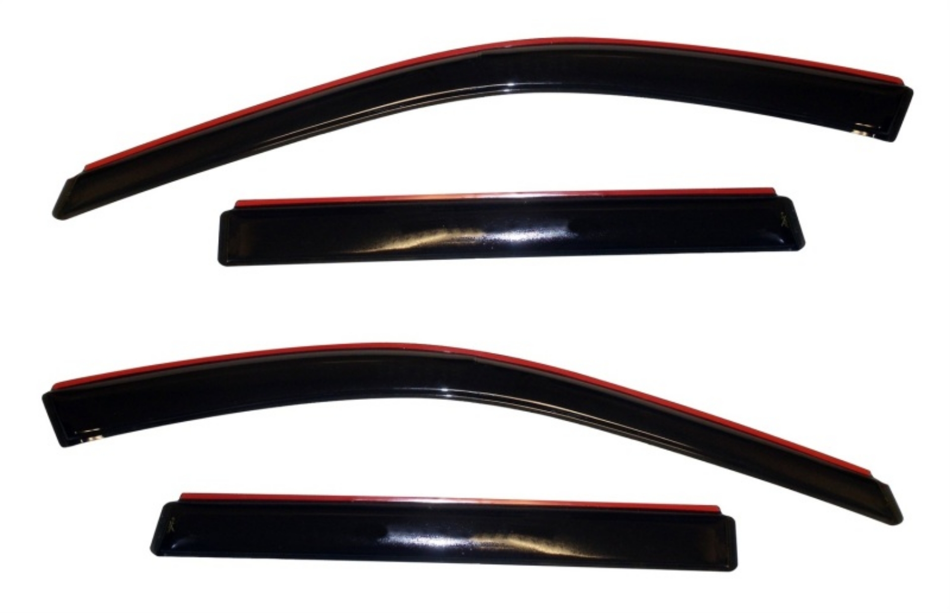 Picture of AVS 11-18 Jeep Grand Cherokee Not L Model Ventvisor In-Chnl FRT & RR Window Deflectors 4pc - Smoke