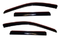 Picture of AVS 11-18 Jeep Grand Cherokee Not L Model Ventvisor In-Chnl FRT & RR Window Deflectors 4pc - Smoke