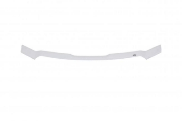Picture of AVS 16-18 GMC Sierra 1500 Aeroskin Low Profile Color Match Hood Shield - Summit White