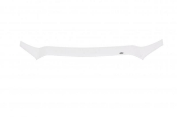 Picture of AVS 20-22 Toyota Tacoma Aeroskin Low Profile Color Match Hood Shield - Super White