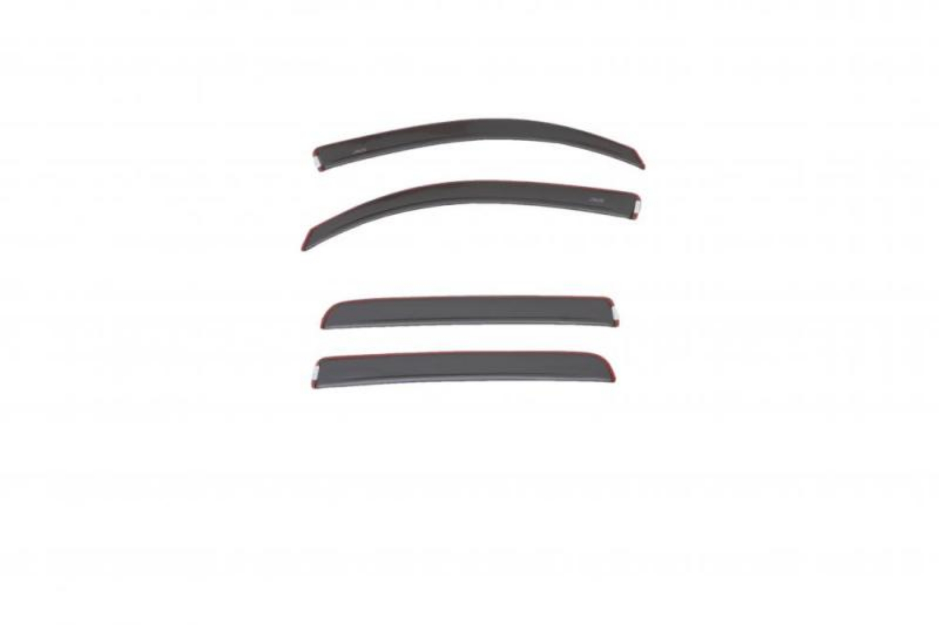 Picture of AVS 20-22 Toyota Tacoma Double Cab Low Profile Color Match Ventvisors 4pc - Magnetic Grey Metallic