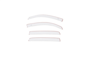 Picture of AVS 20-22 Toyota Tacoma Double Cab Low Profile Color Match Ventvisors 4pc - Super White