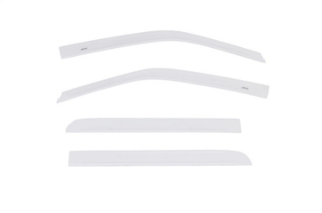 Picture of AVS 20-22 Ford F-150 Incl- Raptor Supercrew Low Profile Color Match Ventvisors 4pc - Oxford White
