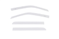 Picture of AVS 20-22 Ford F-150 Incl- Raptor Supercrew Low Profile Color Match Ventvisors 4pc - Oxford White