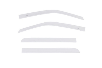 Picture of AVS 20-22 Ford F-150 Incl- Raptor Supercrew Low Profile Color Match Ventvisors 4pc - Oxford White