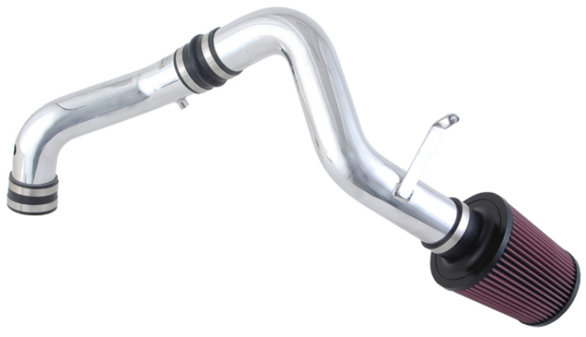 Picture of K&N 03-04 Honda Acord L4-2-4L Polished Typhoon Short Ram Intake