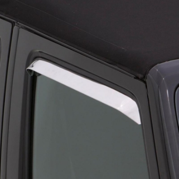 Picture of AVS 95-97 Paccar-Kenworth K100 Ventshade Window Deflectors 2pc - Stainless