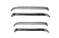 Picture of AVS 73-91 Chevy CK Ventshade Front & Rear Window Deflectors 4pc - Stainless