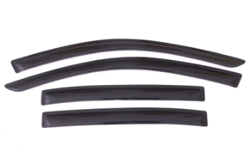Picture of AVS 13-17 Honda Accord Ventvisor Outside Mount Window Deflectors 4pc - Smoke