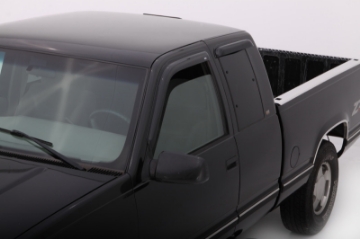 Picture of AVS 88-99 Chevy CK Ext- Cab Ventvisor Outside Mount Window Deflectors 4pc - Smoke