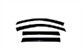 Picture of AVS 00-02 Ford Excursion Ventvisor Outside Mount Window Deflectors 4pc - Smoke