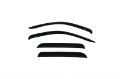 Picture of AVS 05-11 Dodge Dakota Quad Cab Ventvisor Outside Mount Window Deflectors 4pc - Smoke