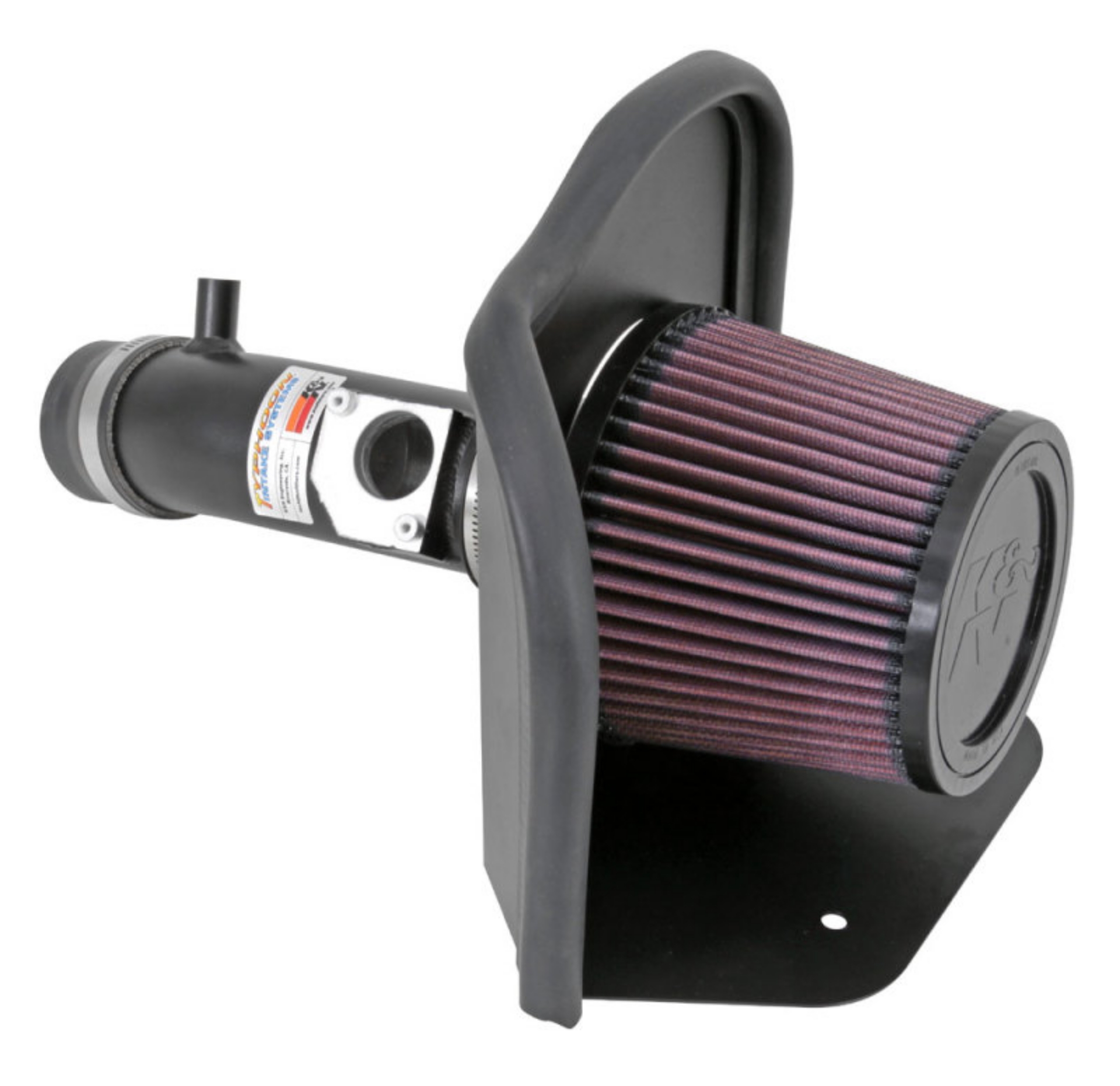 Picture of K&N 06-10 Toyota Yaris L4-1-5L Flat Black Typhoon Short Ram Intake