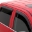 Picture of AVS 15-18 Nissan Murano Ventvisor Outside Mount Window Deflectors 4pc - Smoke