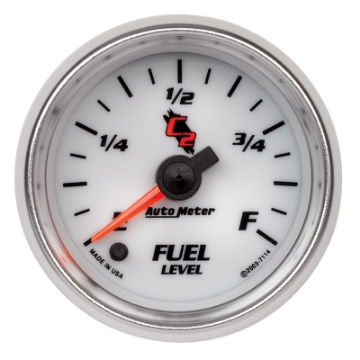 Picture of Autometer C2 52mm Electronic Programmable Empty to Full Fuel Level Gauge