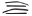 Picture of AVS 15-18 Chevy Colorado Crew Cab Ventvisor Low Profile Window Deflectors 4pc - Matte Black