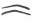 Picture of AVS 14-18 Ford Transit Excl- Low Roof Models Ventvisor Low Profile Window Deflectors 2pc - Smoke
