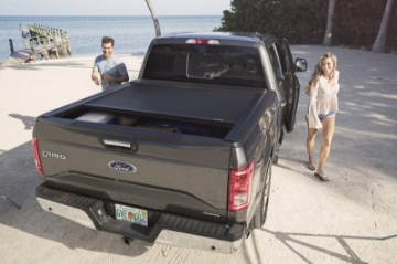 Picture of Roll-N-Lock 07-17 Toyota Tundra Crew Max Cab 65in E-Series Retractable Tonneau Cover