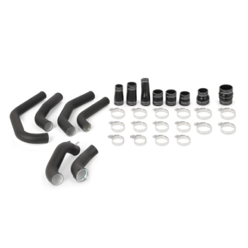 Picture of Mishimoto 15-17 Ford F-150 2-7L EcoBoost I-C Pipe Kit - Wrinkle Black