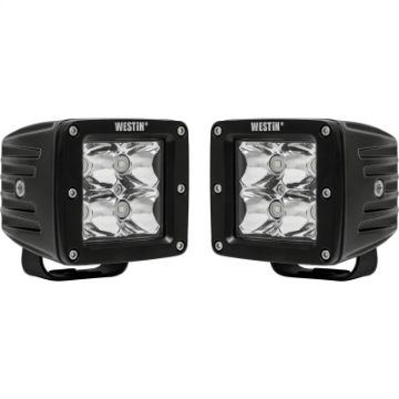 Picture of Westin Compact LED -4 5W Cree 3 inch x 3 inch Set of 2 - Black
