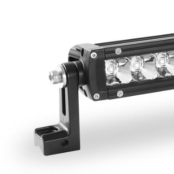 Picture of Westin Xtreme LED Light Bar Low Profile Single Row 10 inch Flex w-5W Cree - Black