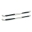Picture of Westin 2009-2014 Ford F-150 SuperCrew Platinum 4 Oval Nerf Step Bars - SS