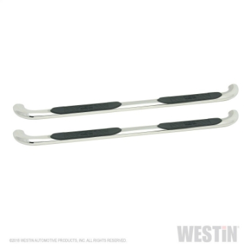 Picture of Westin 2015-2018 Ford F-150 SuperCrew Platinum 4 Oval Nerf Step Bars - SS