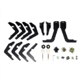 Picture of Westin 07-13 Chevy Silv 1500 Extended Cab 6-5 ft Bed PRO TRAXX 5 WTW Oval Nerf Step Bars - SS