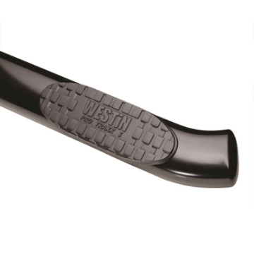 Picture of Westin 07-13 Chevy Silv 1500 Extended Cab 8 ft Bed PRO TRAXX 5 WTW Oval Nerf Step Bars - Blk
