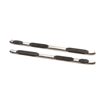 Picture of Westin 2015-2018 Ford F-150 SuperCab 6-5ft Bed PRO TRAXX 5 WTW Oval Nerf Step Bars - SS