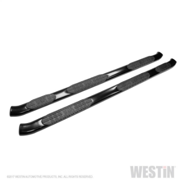 Picture of Westin 2017-2018 Ford F-250-350 Crew Cab 6-75ft Bed PRO TRAXX 5 WTW Oval Nerf Step Bars - Black