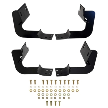 Picture of Westin 2007-2014 Ford Expedition EL Premier Oval Nerf Step Bar Mount Kit - Black