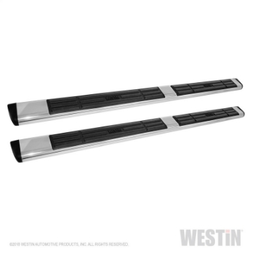 Picture of Westin Premier 6 in Oval Side Bar - Stainless Steel 85 in - Stainless Steel