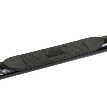 Picture of Westin 99-16 Ford F-250-350-450-550 Super Crew 8ft bed Platinum 4 Oval WTW Nerf Step Bars - Black