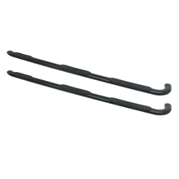 Picture of Westin 15-18 Chevy Silv 25-3500 Dbl Cab6-5ft-Dually 8ft Platinum 4 Oval WTW Nerf Step Bars - Blk