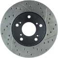 Picture of StopTech 06-08 Civic GX - 02-04 CR-V - 98-02 Honda Accord V6 - 03-07 Accord 4 cyl-V6 MT Slotted & D