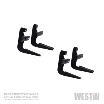 Picture of Westin 1997-2004 Ford F-150-250LD SuperCab 3 & 4dr Running Board Mount Kit - Black