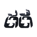 Picture of Westin 2007-2013 Chevy Silverado 1500 Ext- Cab Running Board Mount Kit - Black