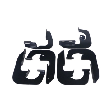 Picture of Westin 2007-2013 Chevy Silverado 1500 Ext- Cab Running Board Mount Kit - Black