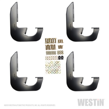 Picture of Westin 2005-2010 Jeep Grand Cherokee Running Board Mount Kit - Black