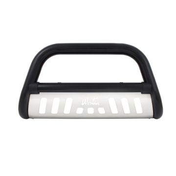 Picture of Westin 2007-2013 Chevy Silverado 1500 Excl Denali Ultimate Bull Bar - Black