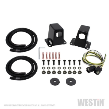 Picture of Westin 2014-2018 Chevrolet-GMC Truck-SUV Sensor Relocator - Black