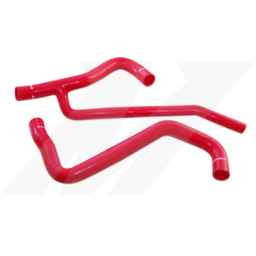 Picture of Mishimoto 07-10 Ford Mustang V8 GT Red Silicone Hose Kit