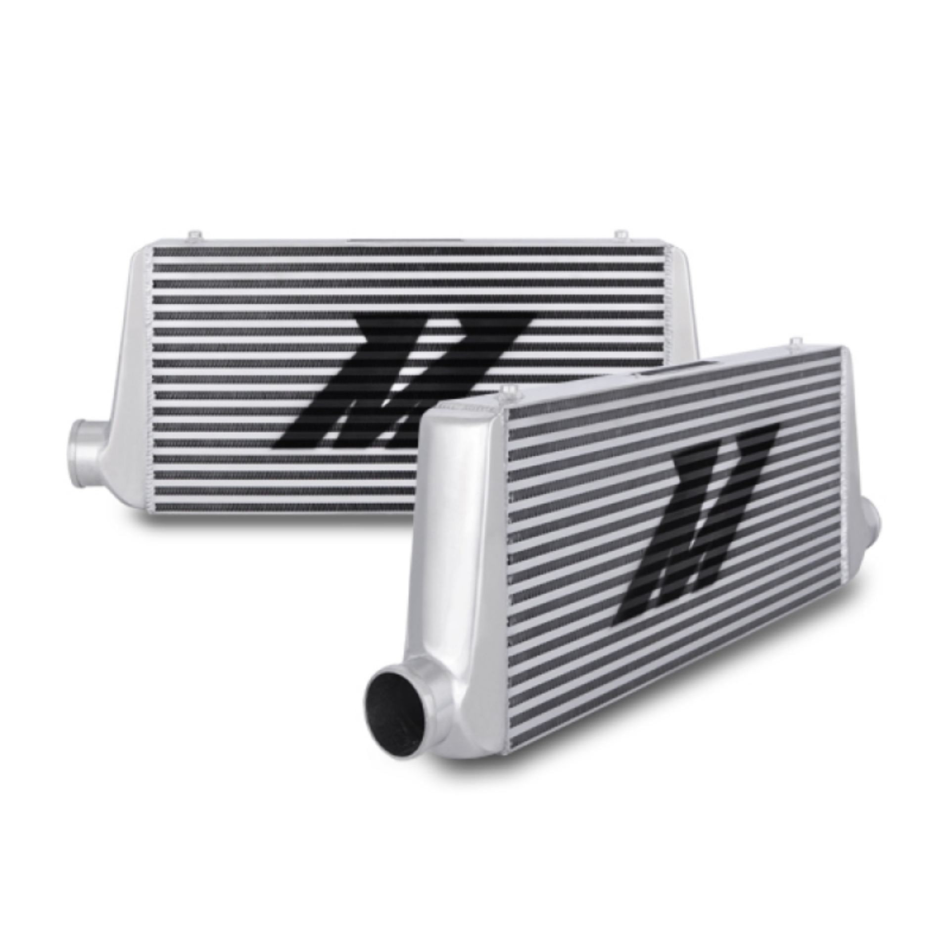 Picture of Mishimoto Universal Silver S Line Intercooler Overall Size: 31x12x3 Core Size: 23x12x3 Inlet -Outlet