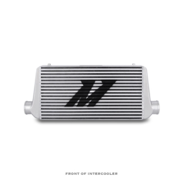 Picture of Mishimoto Universal Silver R Line Intercooler Overall Size: 31x12x4 Core Size: 24x12x4 Inlet -Outlet
