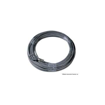 Picture of Westin Steel Rope 21-64in x 94 ft - Silver