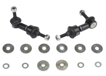 Picture of Whiteline 89-98 Nissan 240SX S13 & S14 Front Swaybar link kit-adjustable ball end links