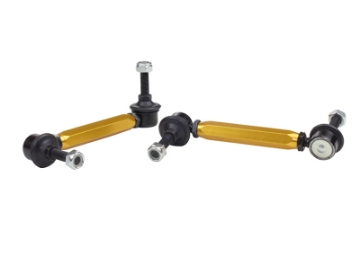 Picture of Whiteline 03-06 Mitsubishi Lancer Evo 8-9 Rear Swaybar link kit-adjustable ball end links