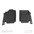 Picture of Westin 2005-2011 Toyota Tacoma Wade Sure-Fit Floor Liners Front - Black