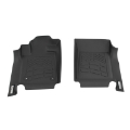 Picture of Westin 2005-2011 Toyota Tacoma Wade Sure-Fit Floor Liners Front - Black
